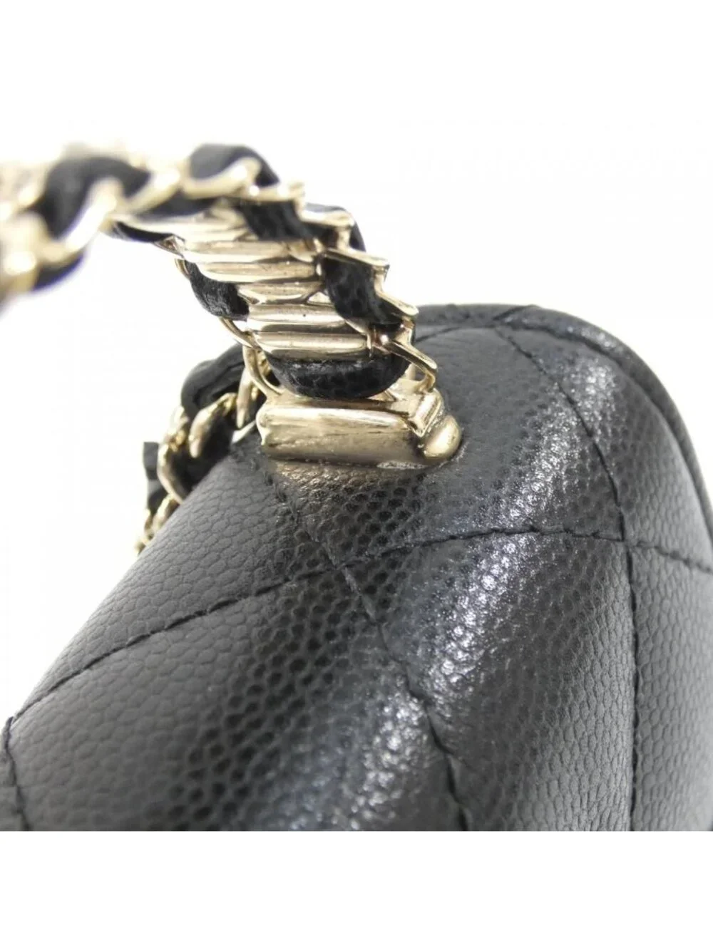 Chanel Chain Clutch Black